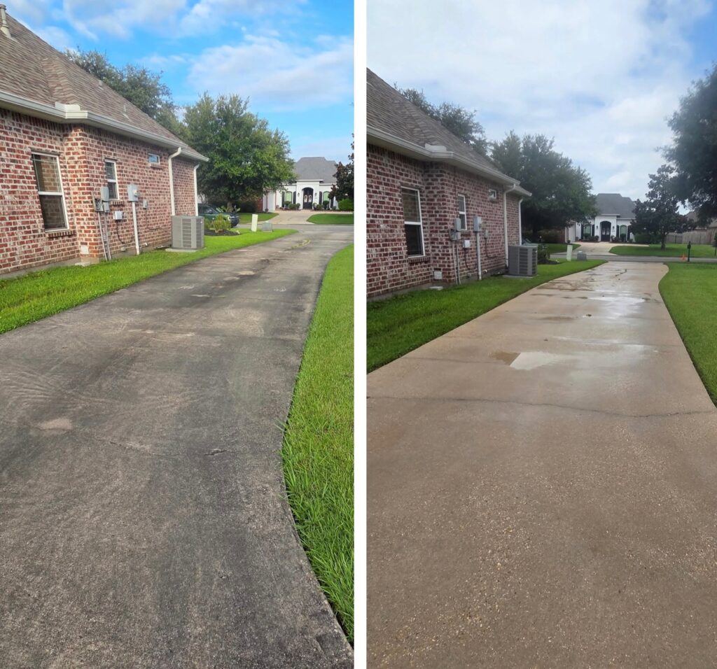 Driveway cleaning
